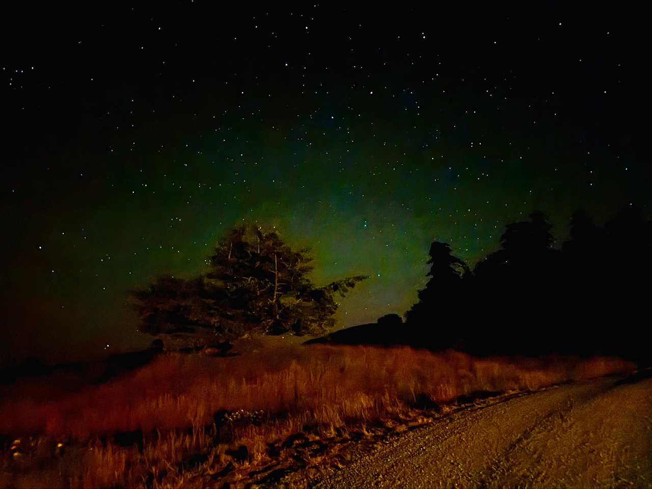 A star gazers paradise on clear nights. 