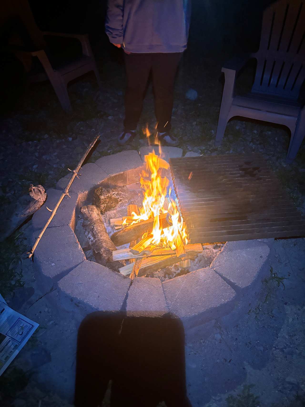 Group fire pit 