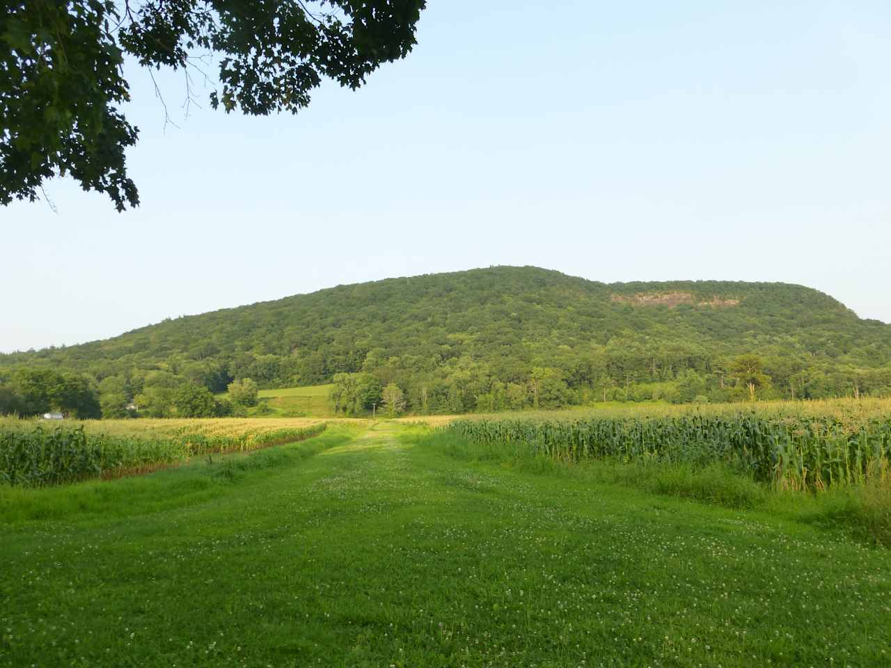 View of North Sugarloaf Mountain from your campsite