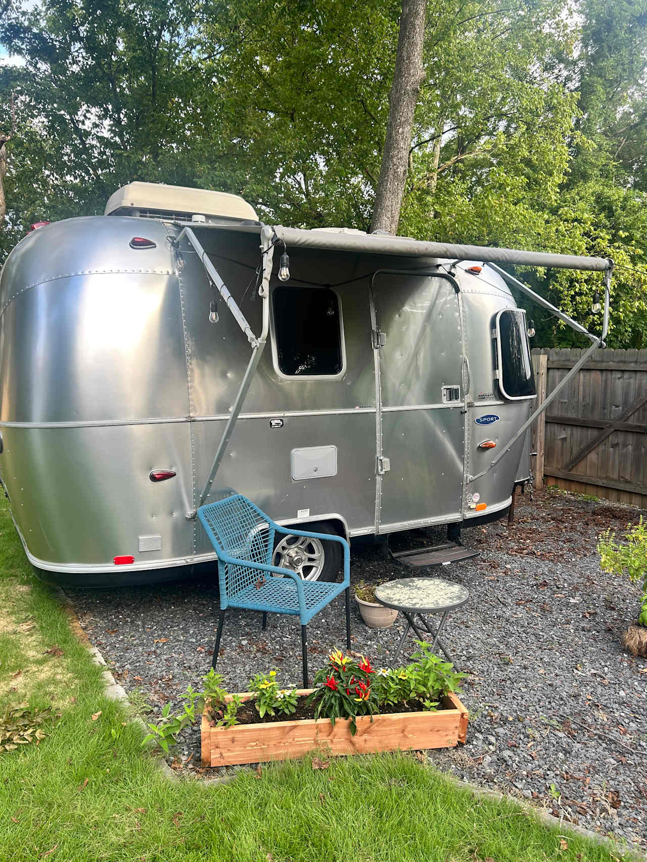 Urban Airstream Backyard Retreat