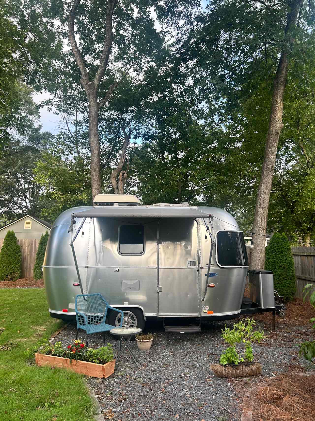 Urban Airstream Backyard Retreat