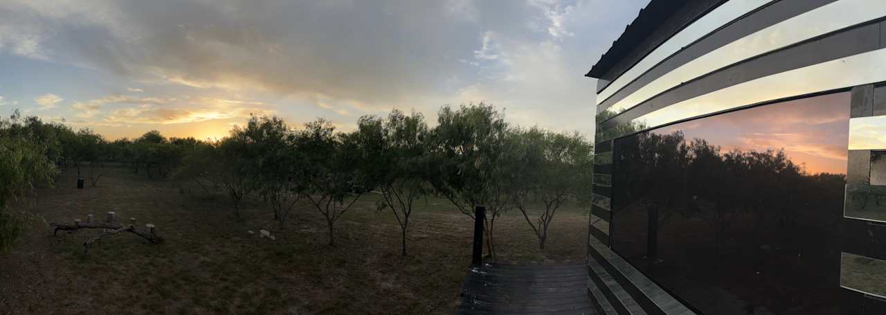 Sunset views from Cielo cabin