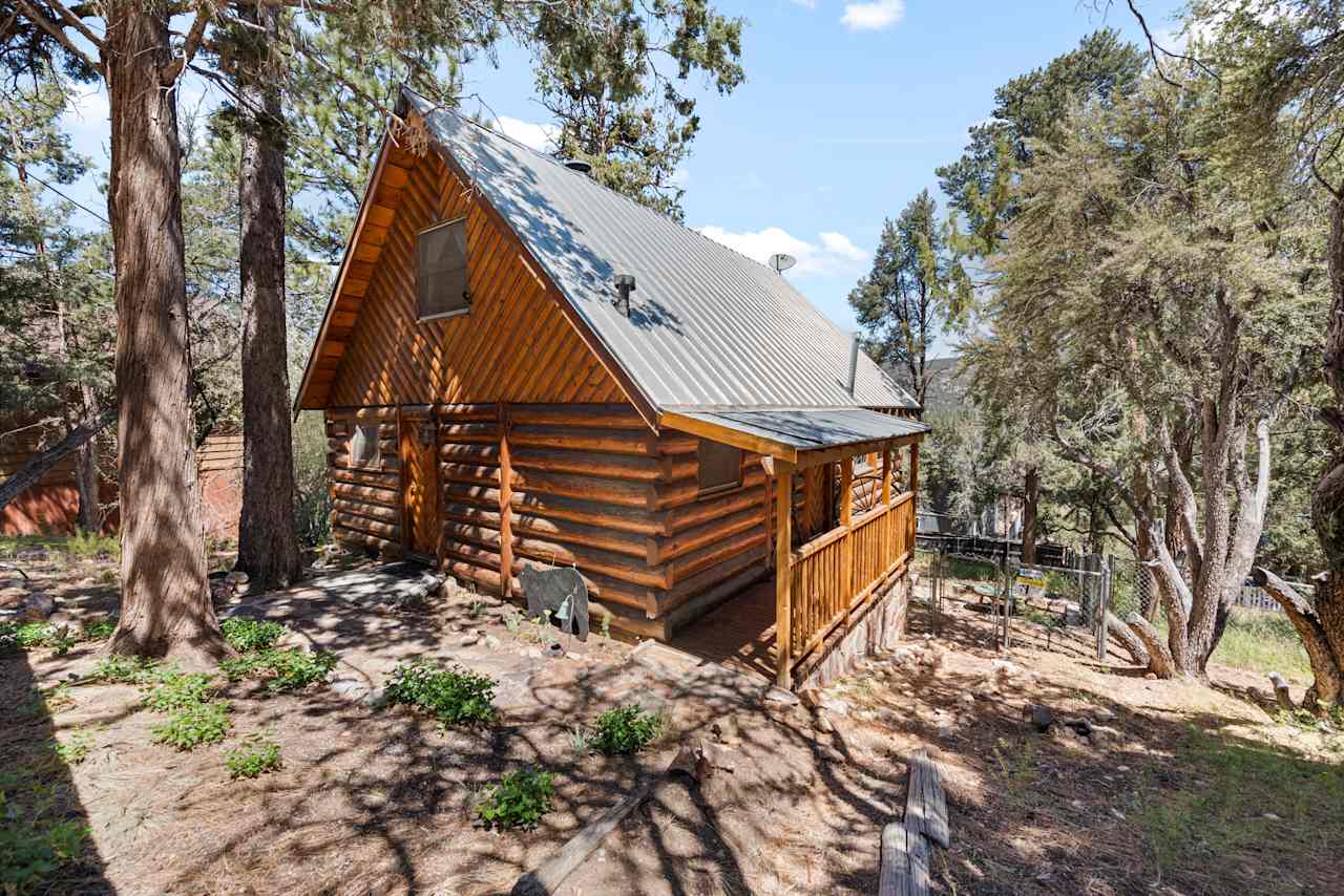 Cozy Mid Century Log Cabin