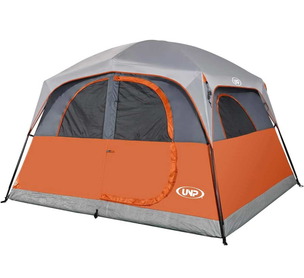 Optional dome tent for up to 4 additional campers 