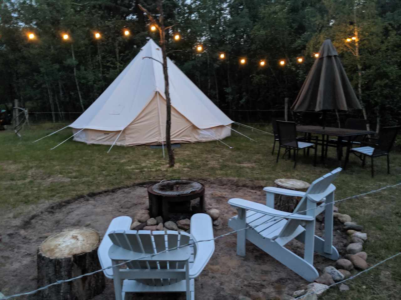 Cozy Off-Grid Glamping Yurt