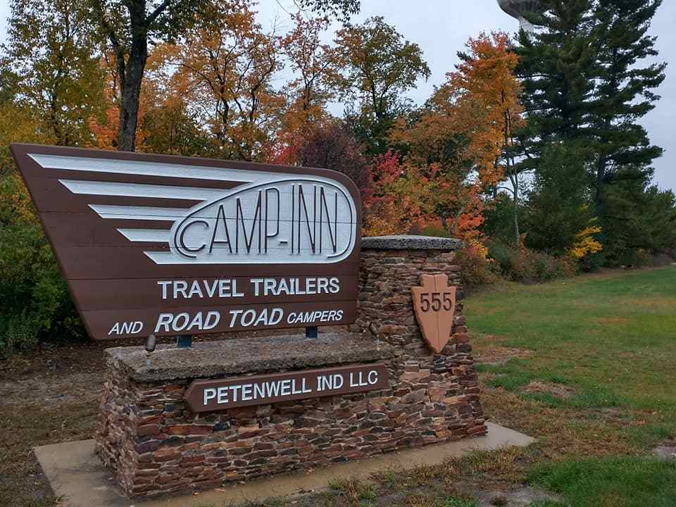 Entrance to the Camp-Inn property