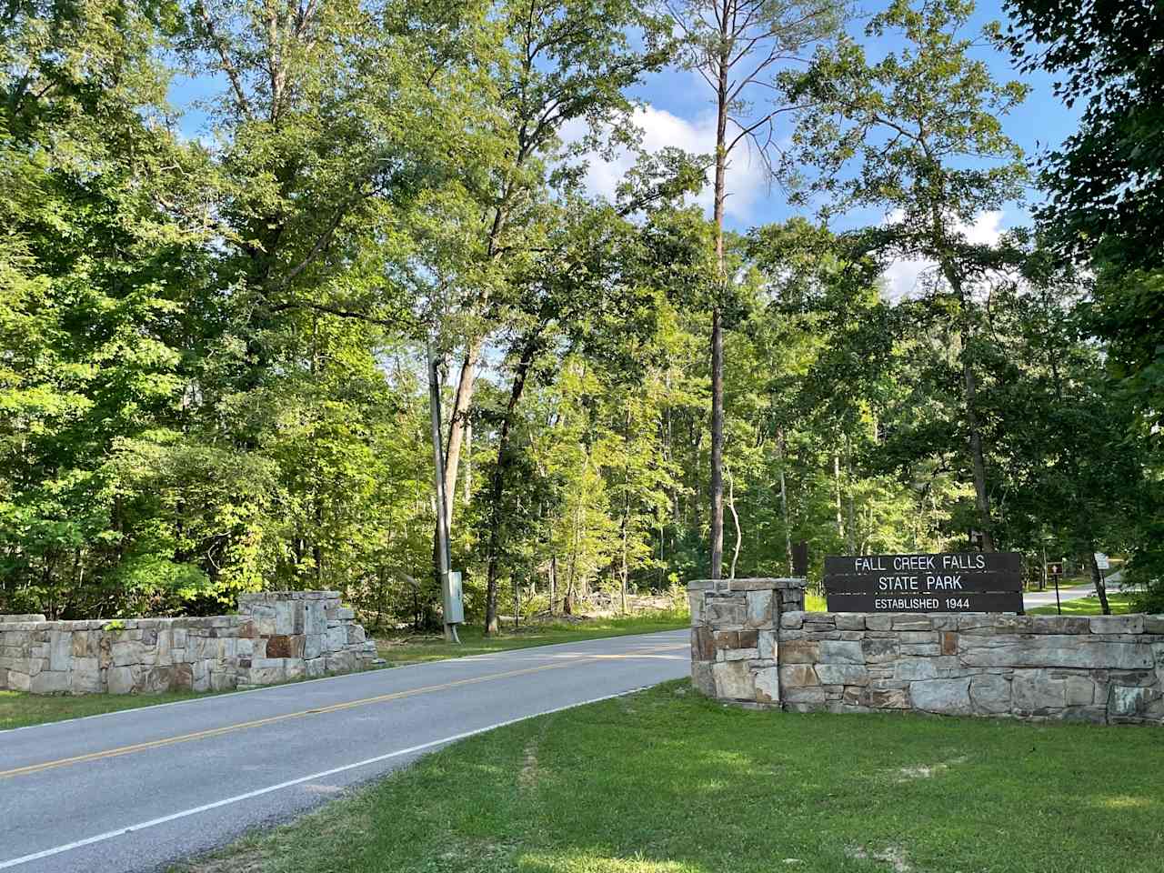 Fall Creek Falls Indian Campground