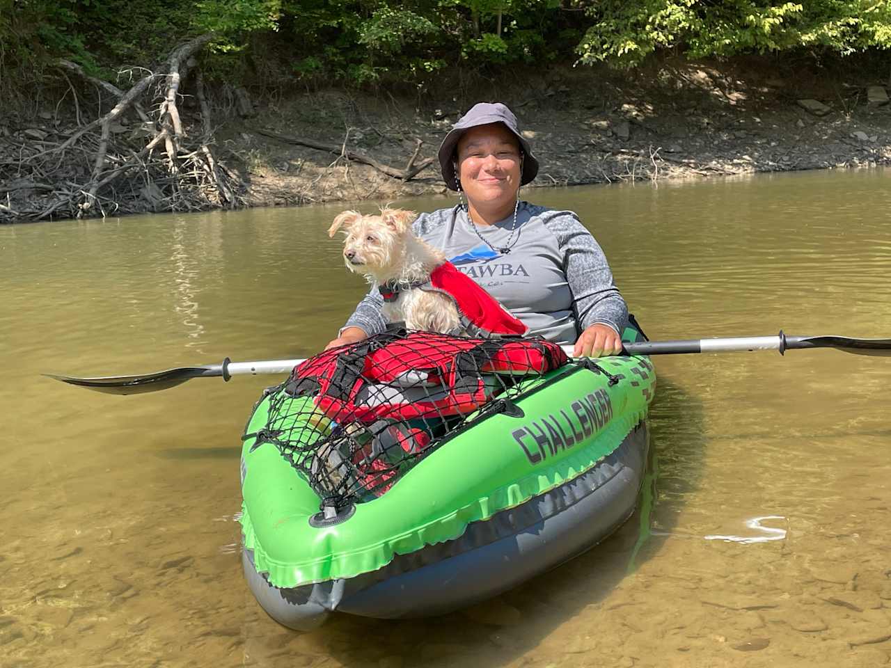Kayak away