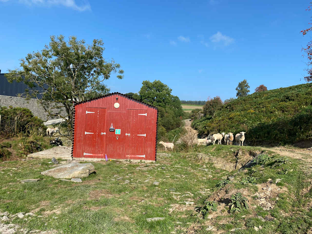 Mynydd Derwydd Wildcamping