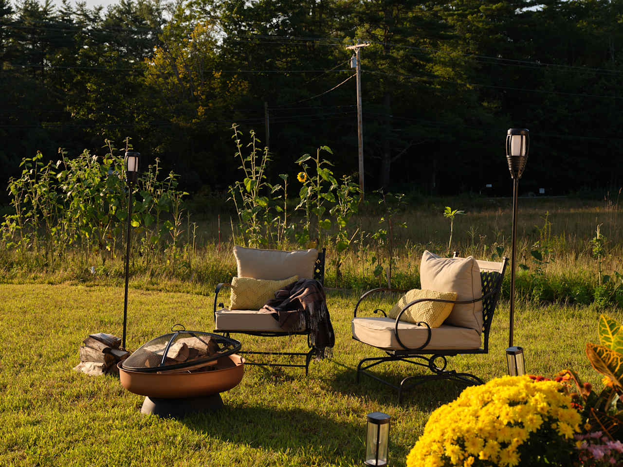 The Bell Tent At Honey & Stem Farm