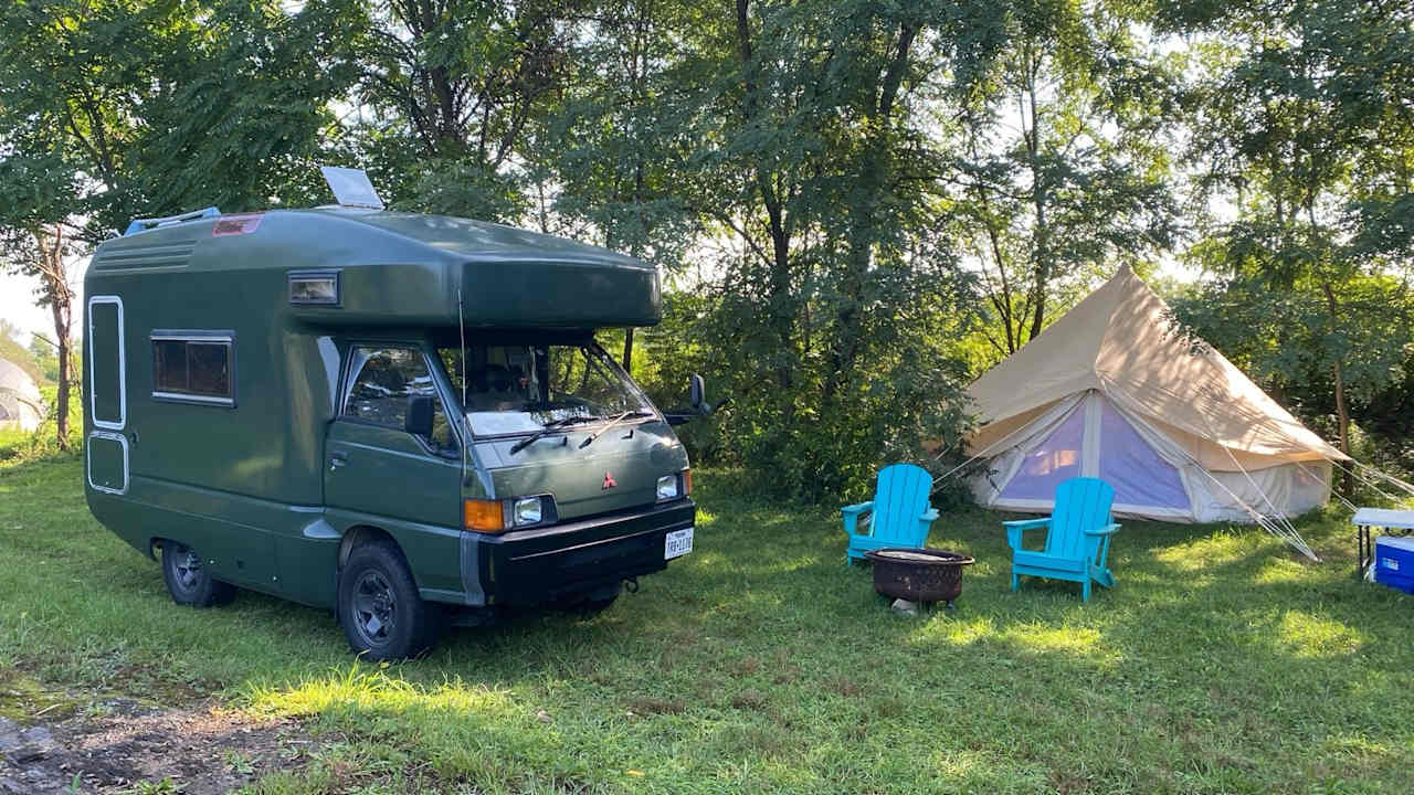 Concierge Camping on the Hudson