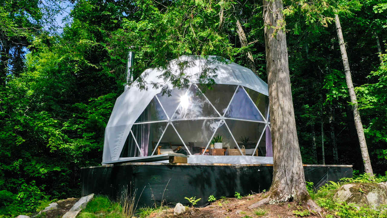 Algonquin Lakeview Glamping Dome