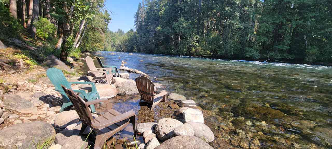 Pick a chair or rock and enjoy!