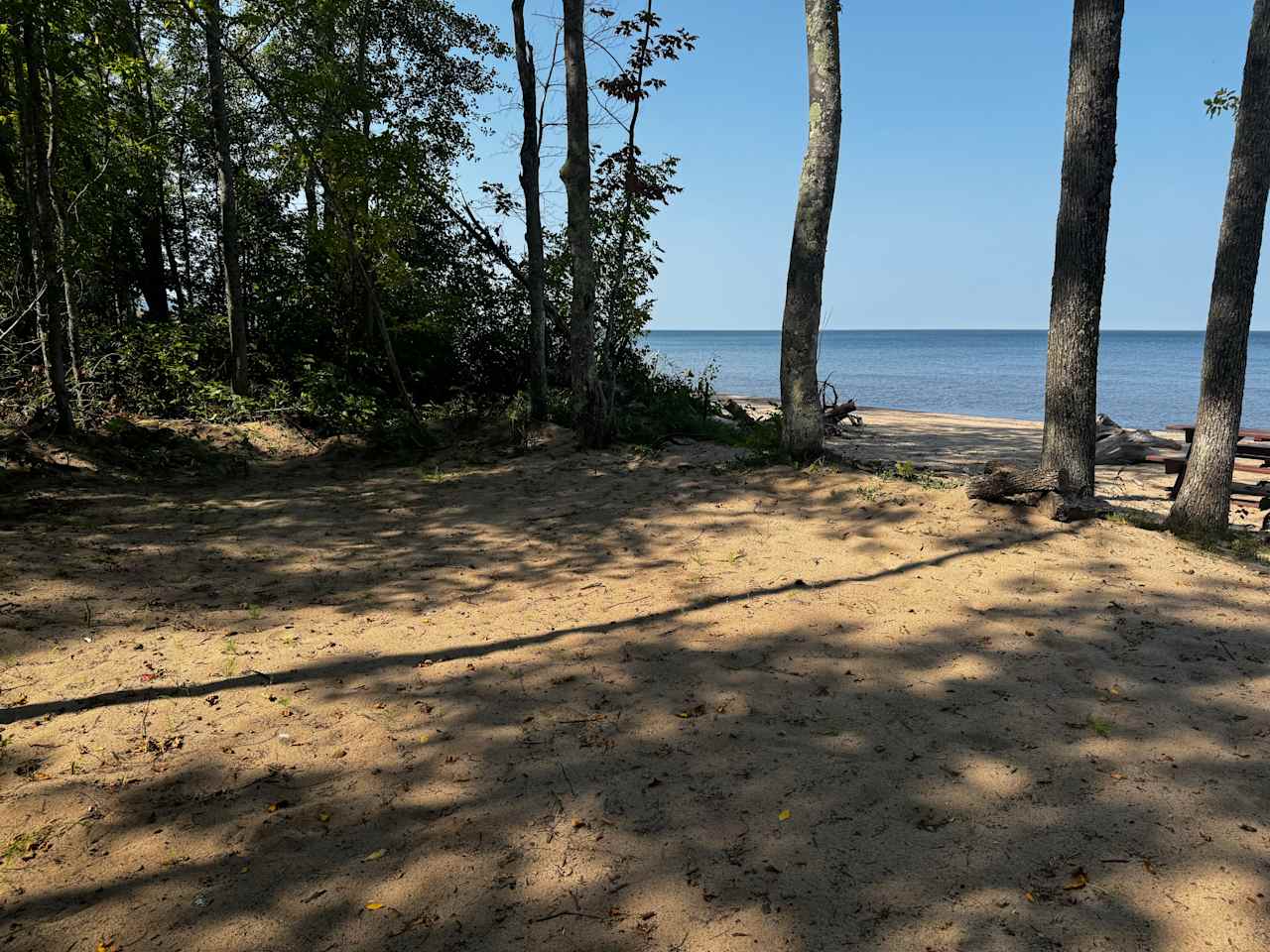 Secluded Lake Superior Camping