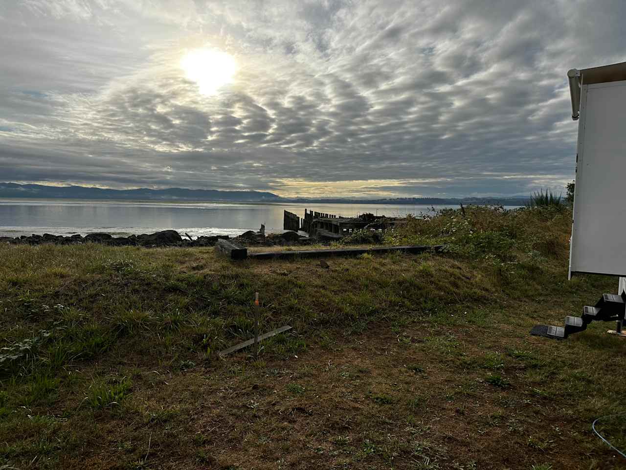 Tokeland beach front campsite