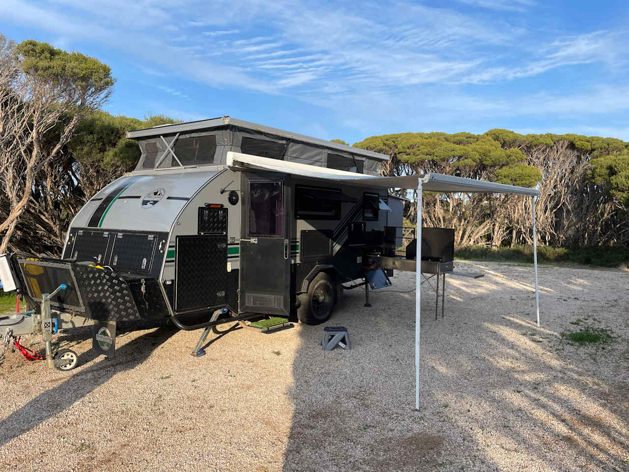 Marion Bay Bush Camping