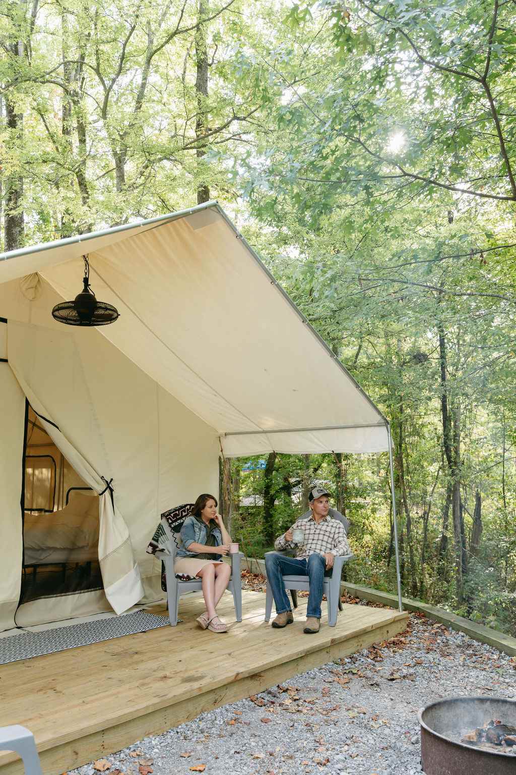 Glamping at Cheaha State Park