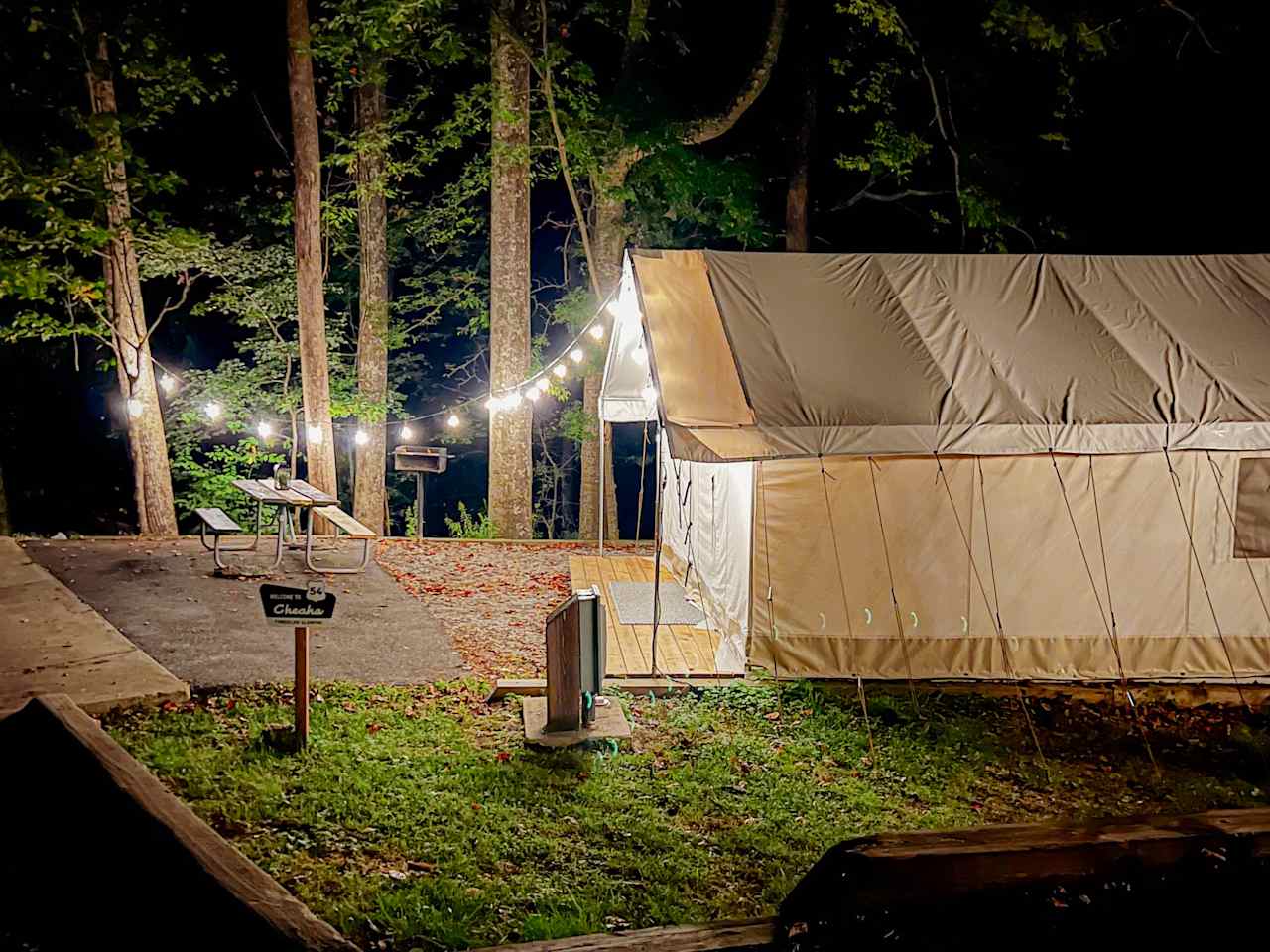 Glamping at Cheaha State Park