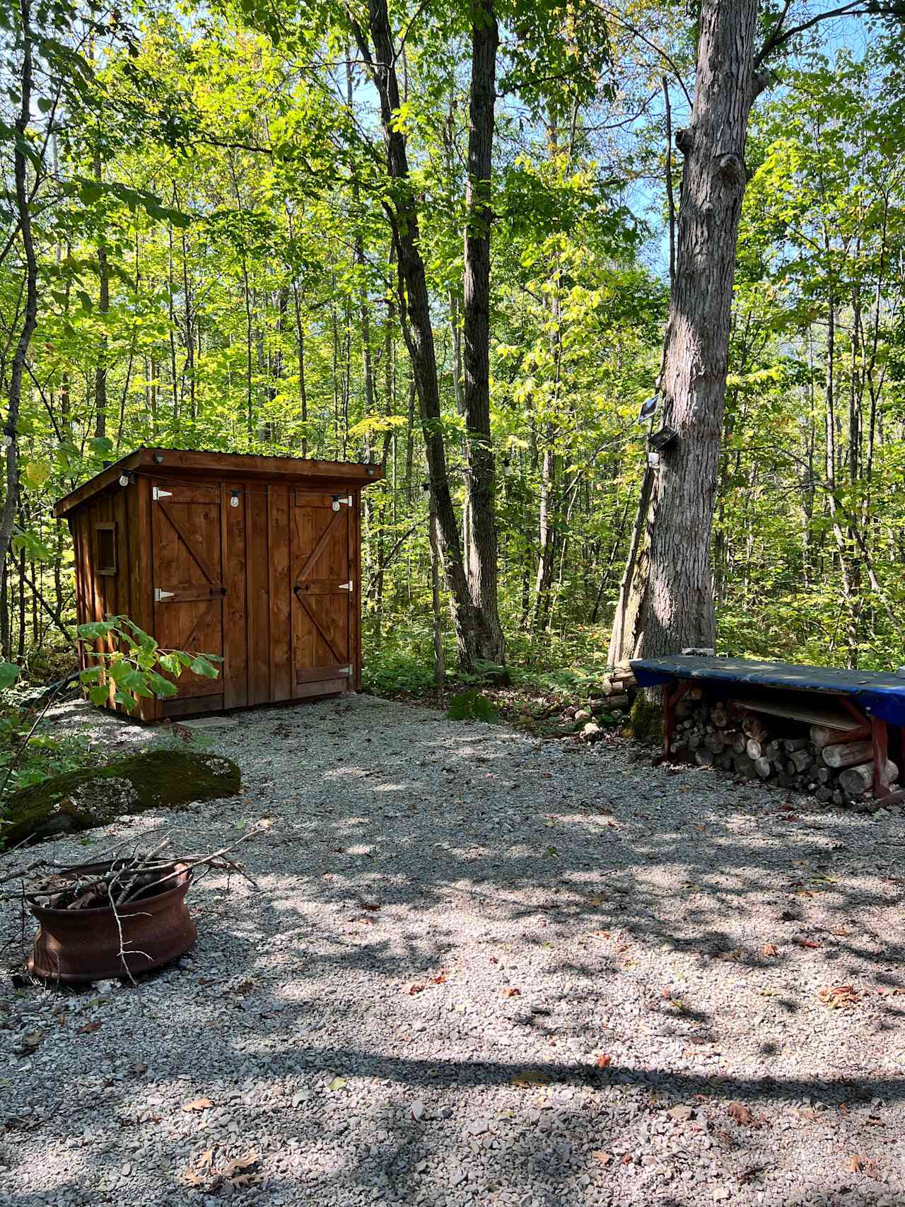 Outhouse and storage