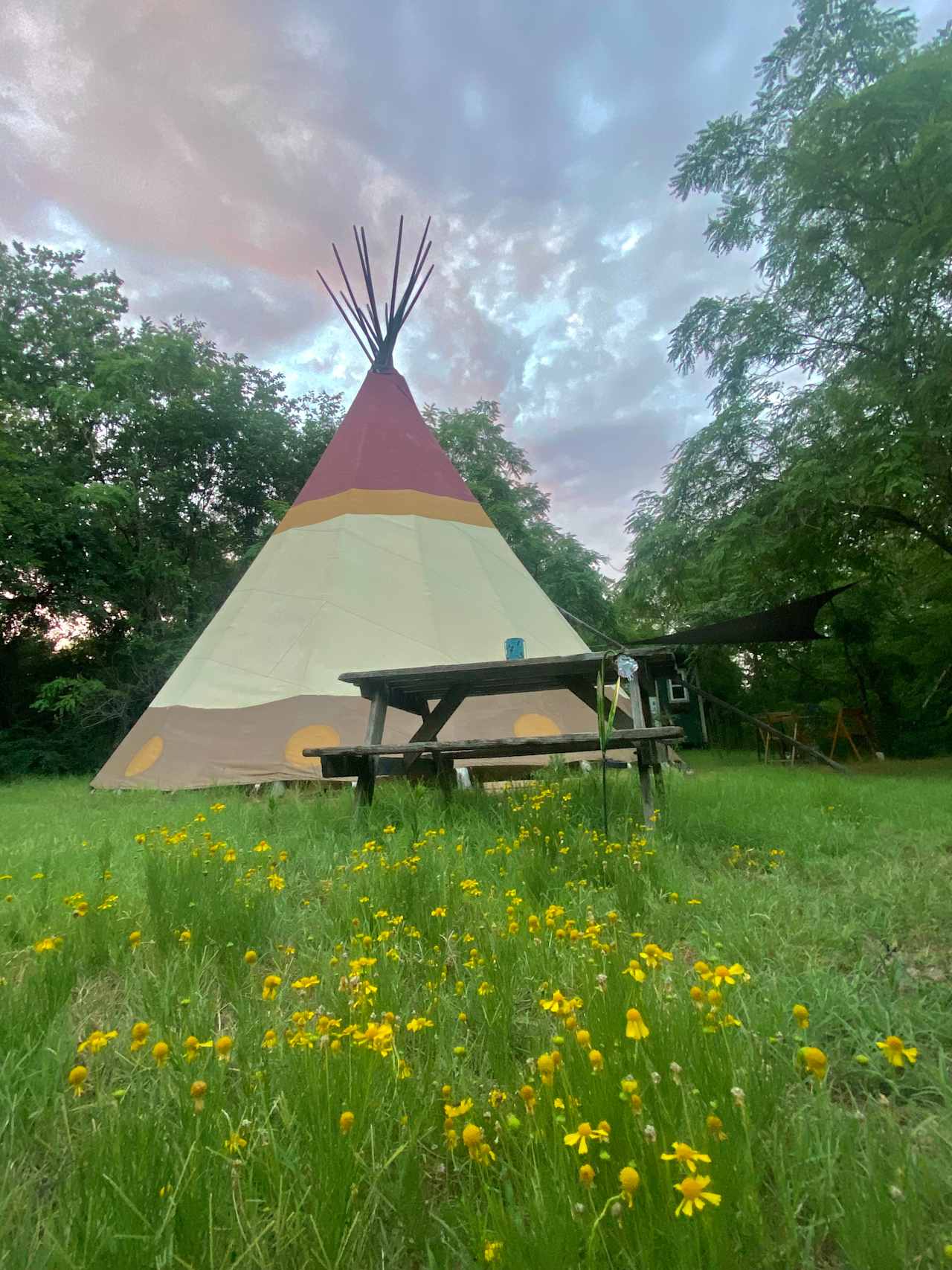 Farm Tipi with Sauna