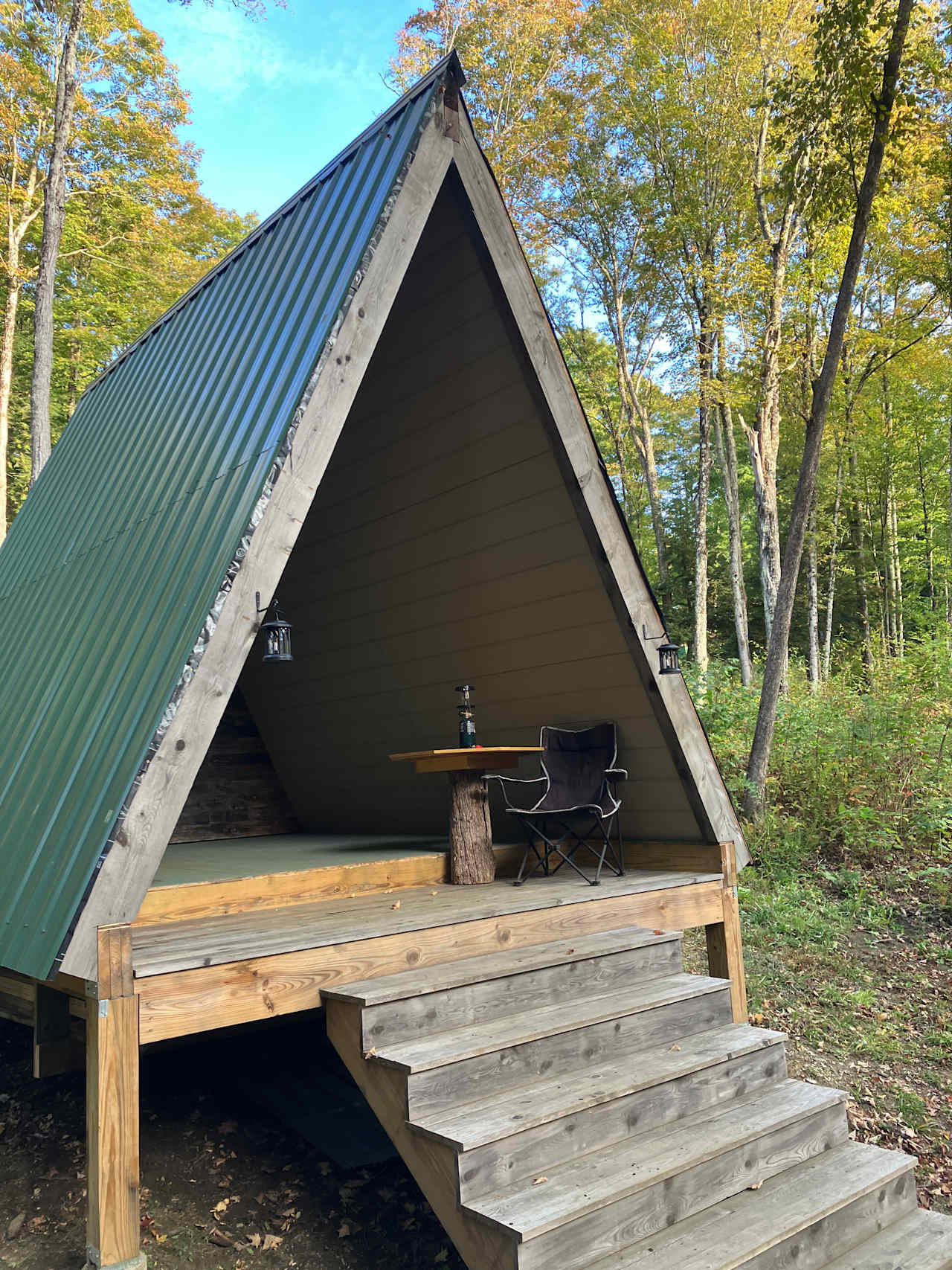 A-Frame Retreat In The Woods