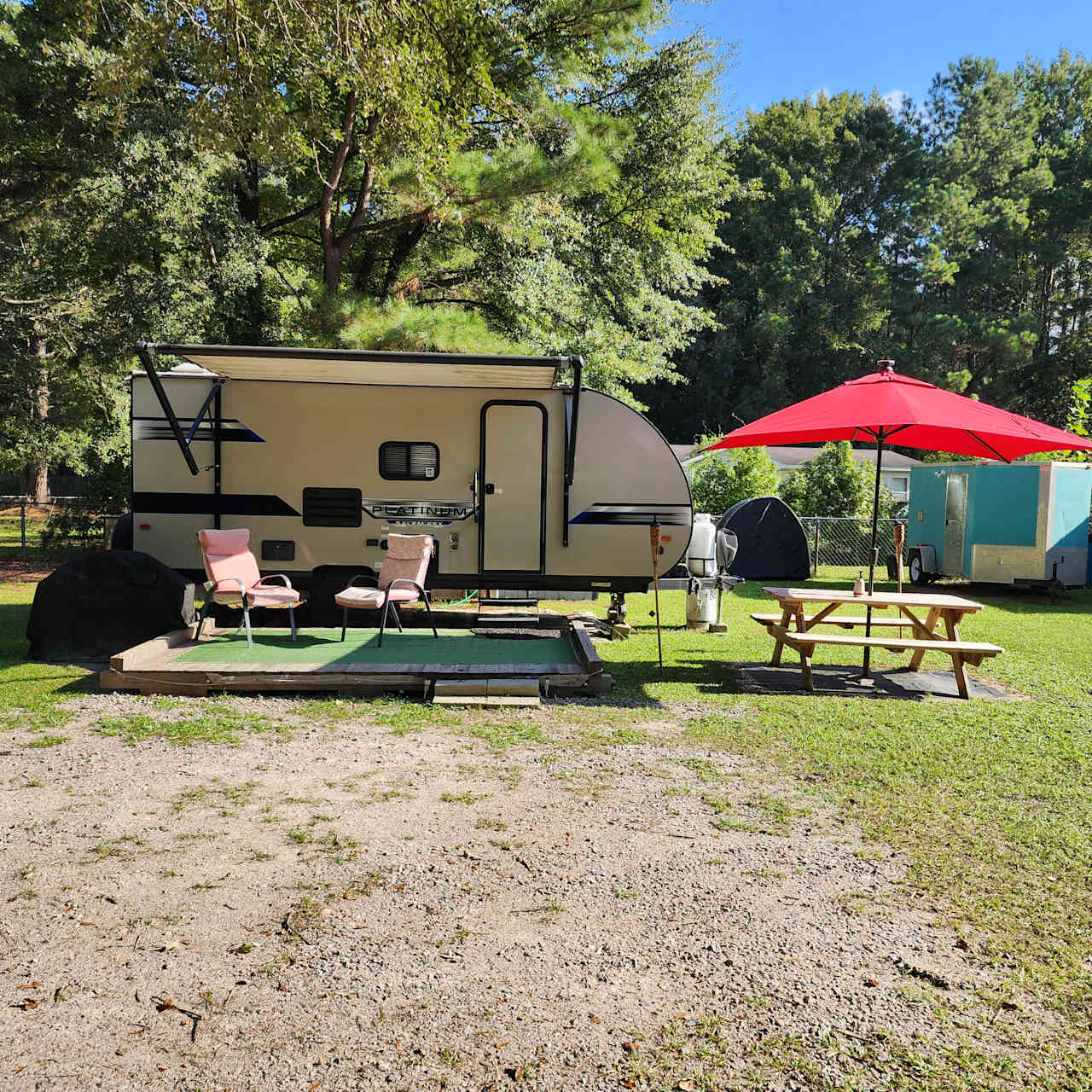 Secluded Camper