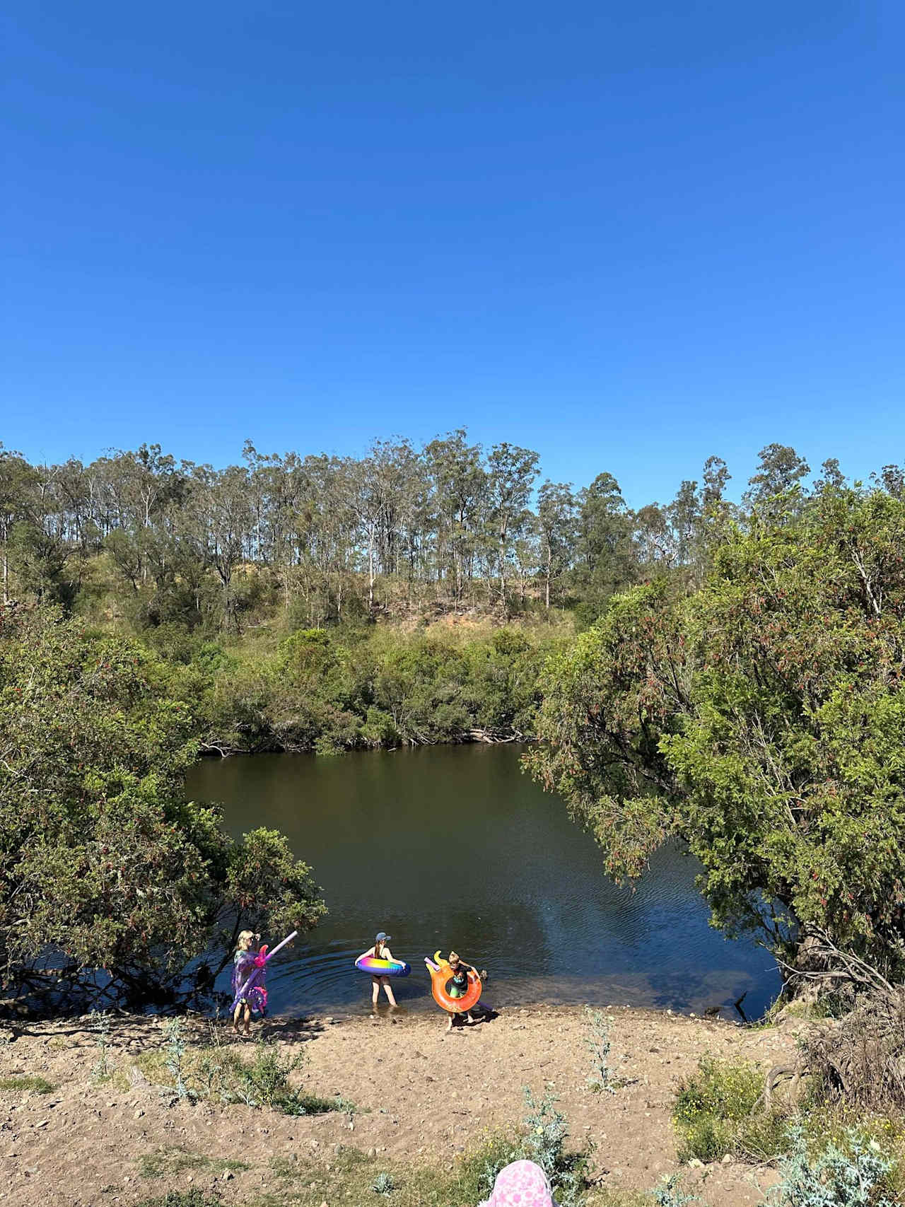 On the Clarence Camping