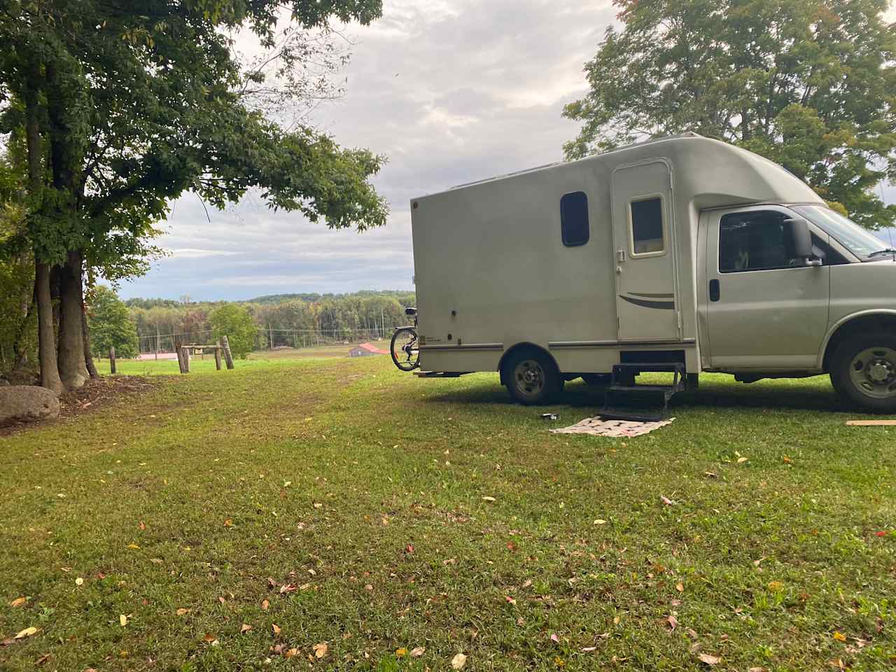 Spring lake retreat on the farm