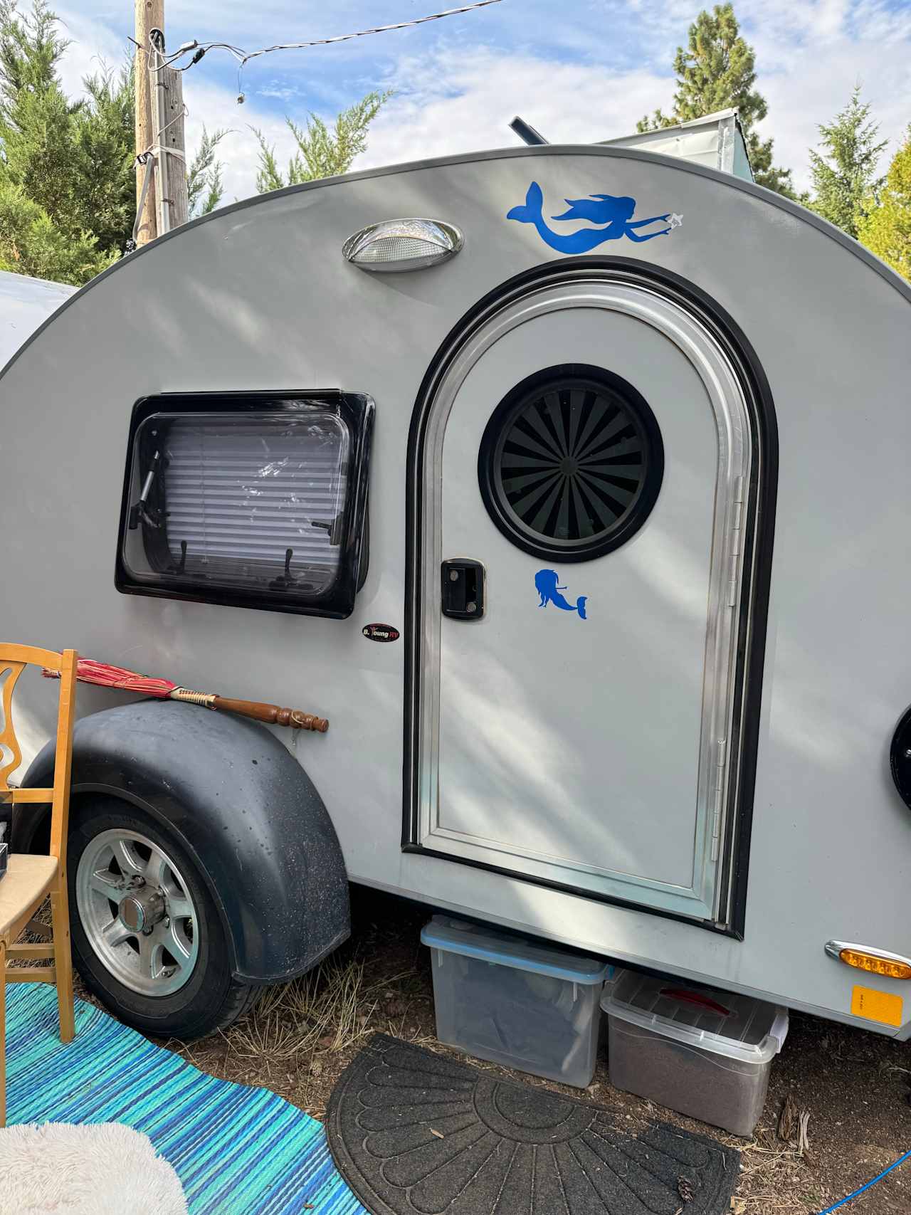 My little Guppy puppy teardrop trailer. 