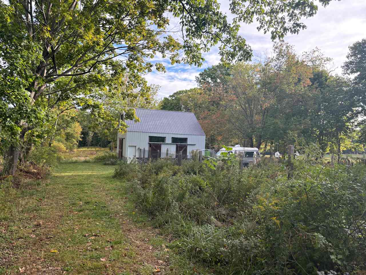 Camp at Appleseed Flower Farm