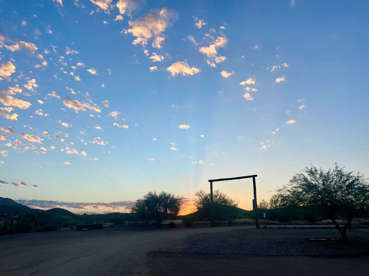 Beautiful east morning sunrise!
