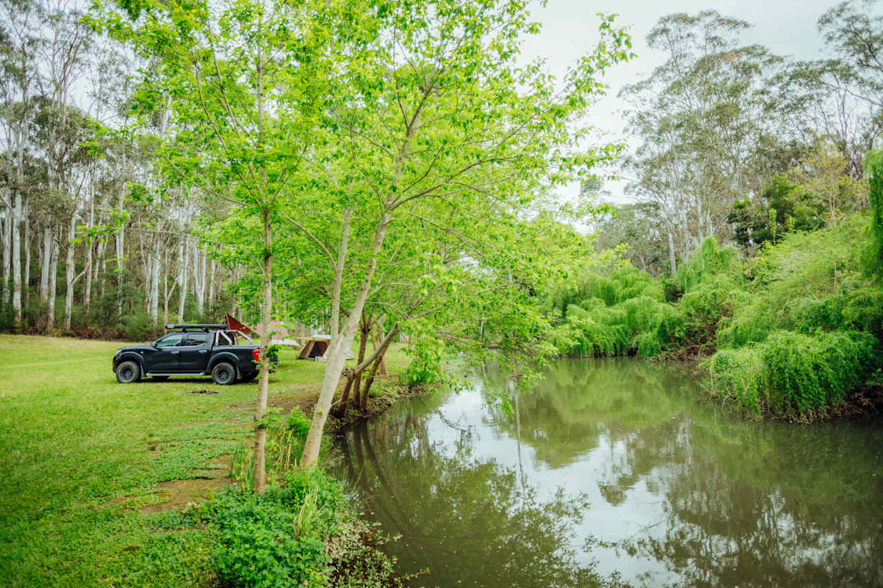 creekside camping