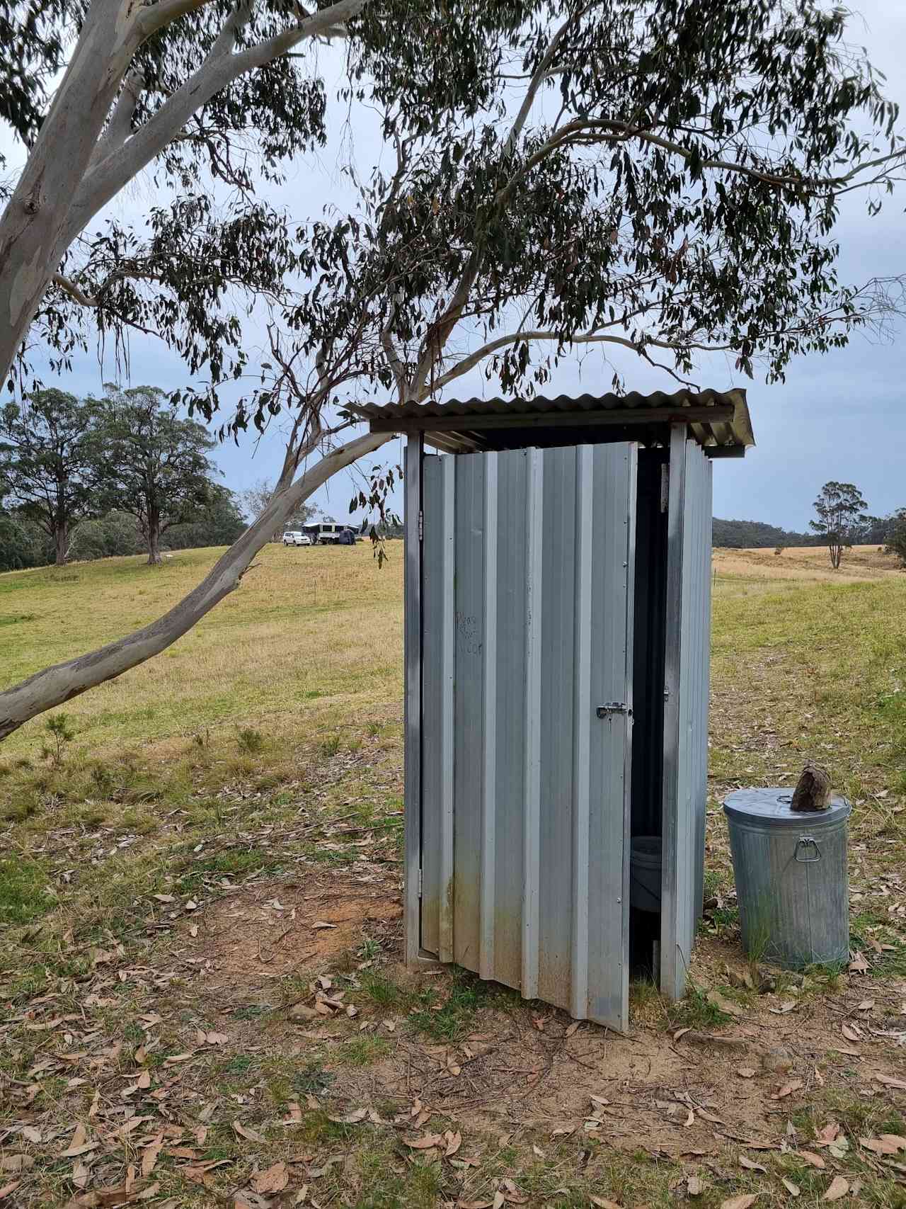 The creek toilet.