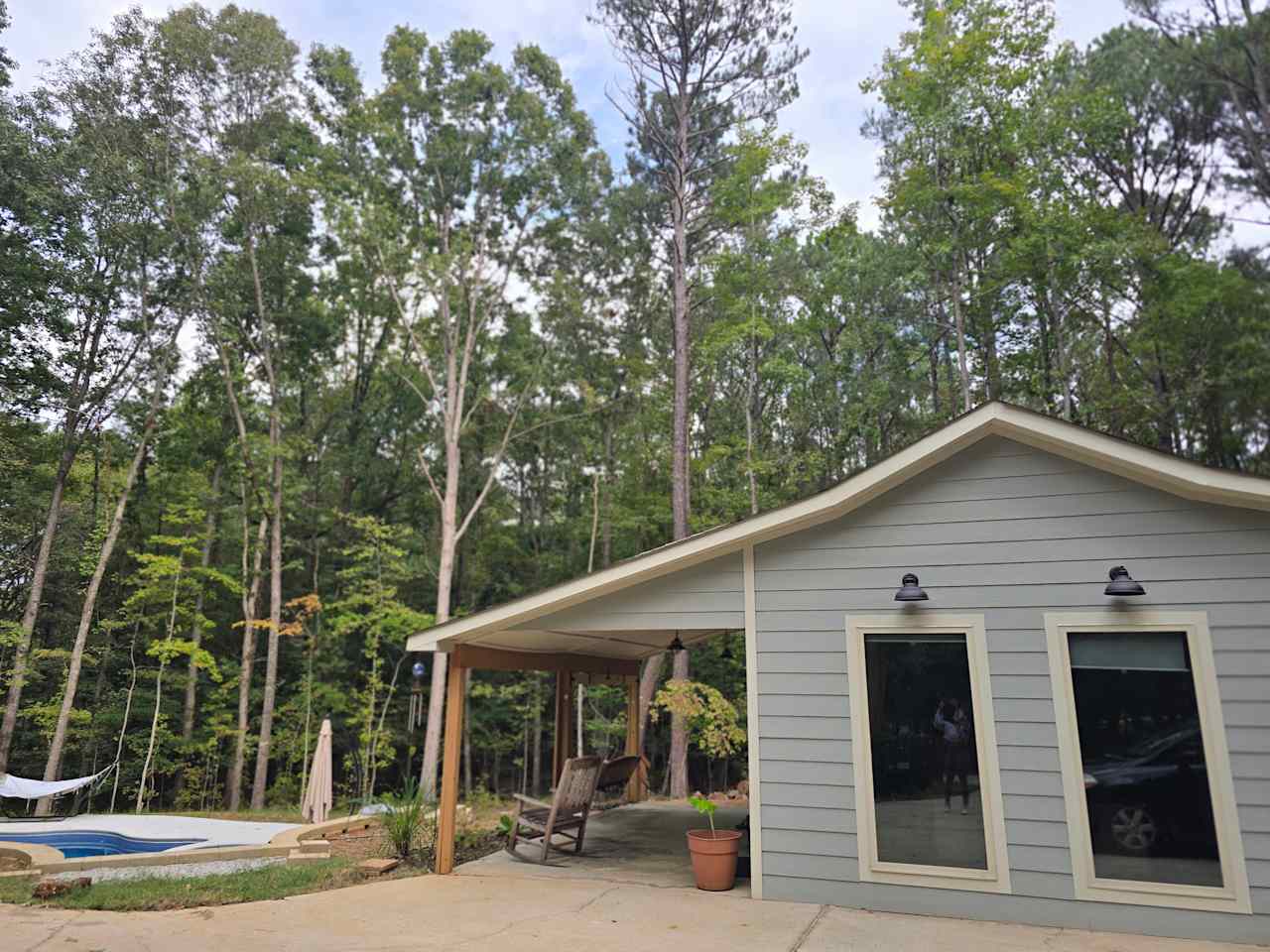 Secret Casita beautiful Bungalow
Awesome overlook of the spa and private woods