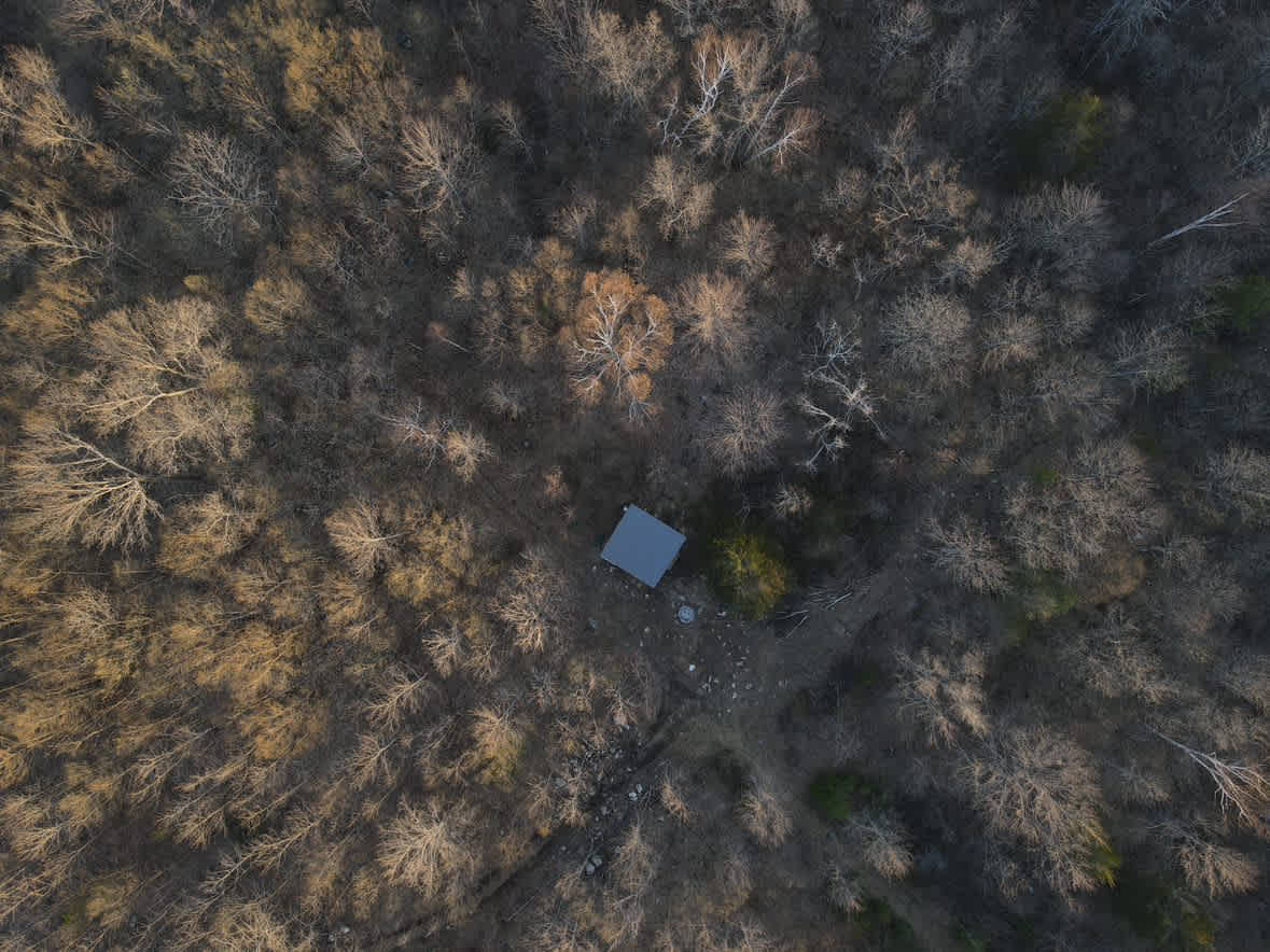 Spring birds eye view of the property featuring Jacks Cabin