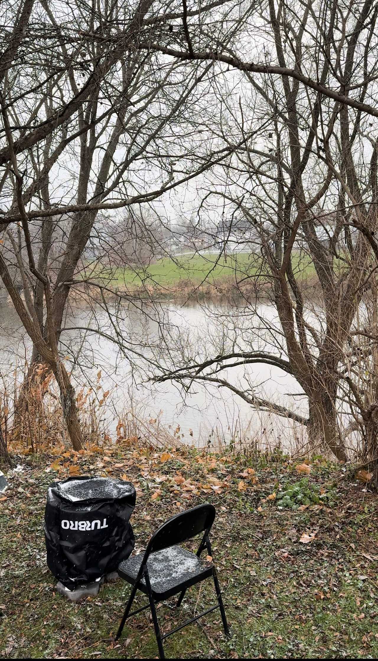 Riverfront Campsite at The Woods