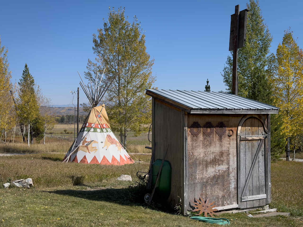 Teton Painted Tipi