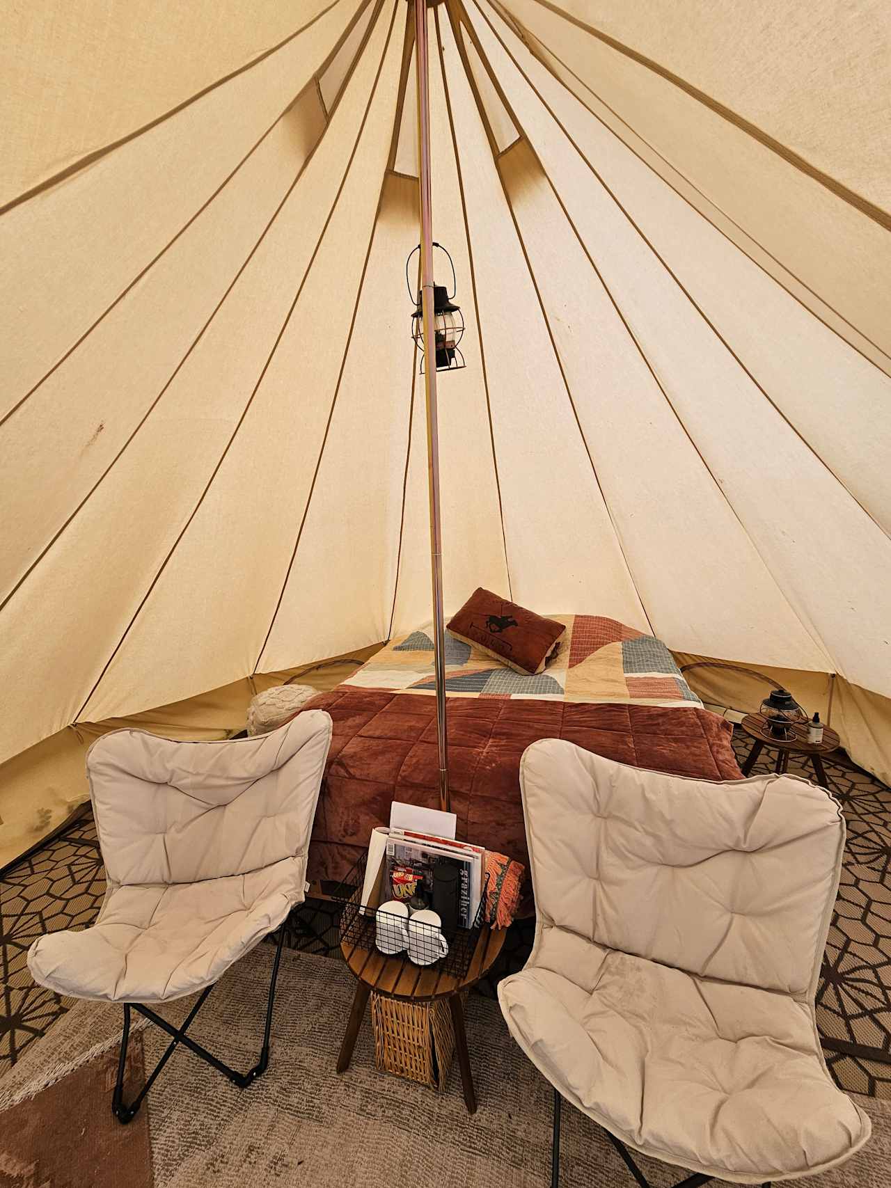 cozy tent