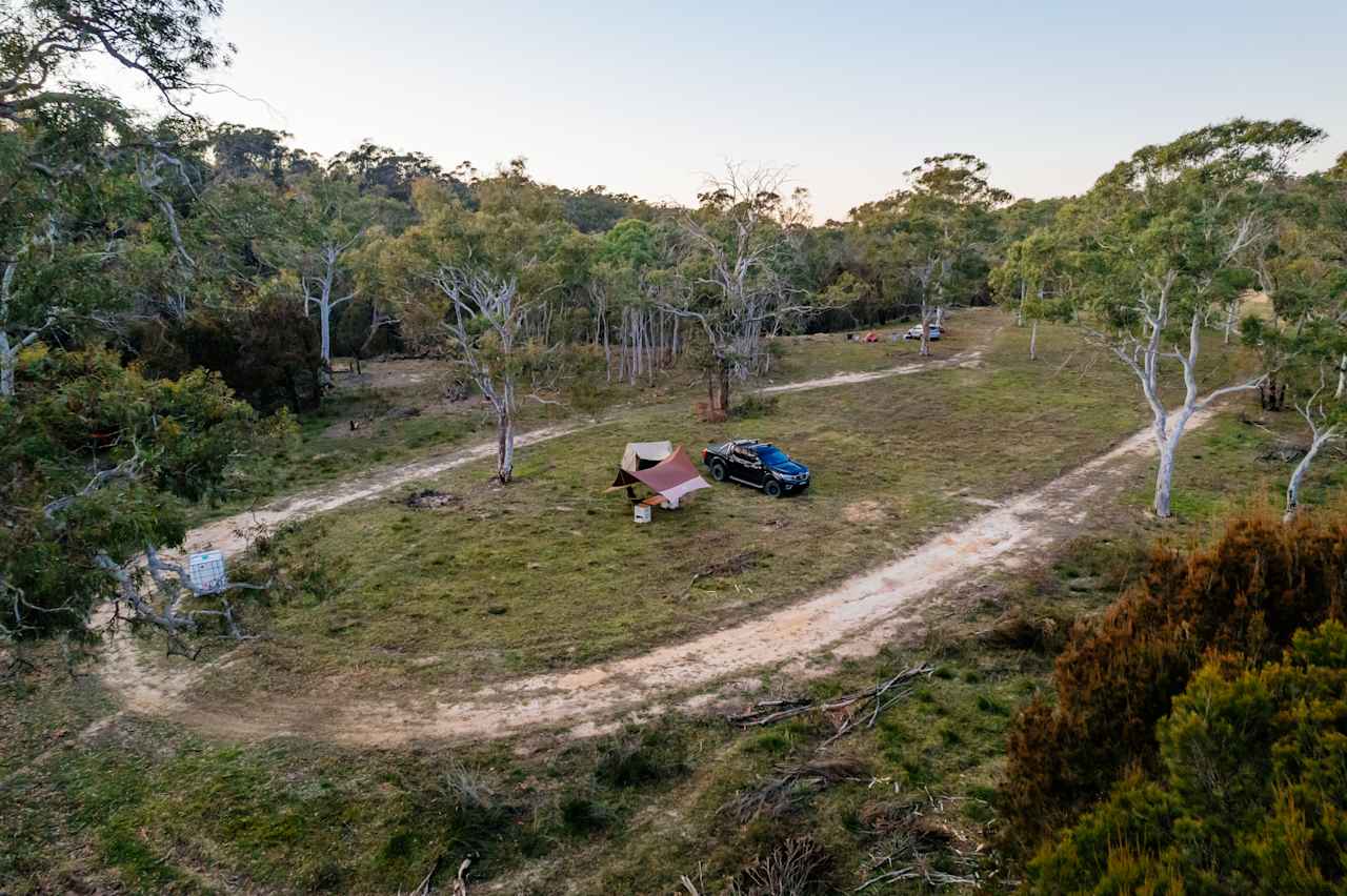 views of the campground