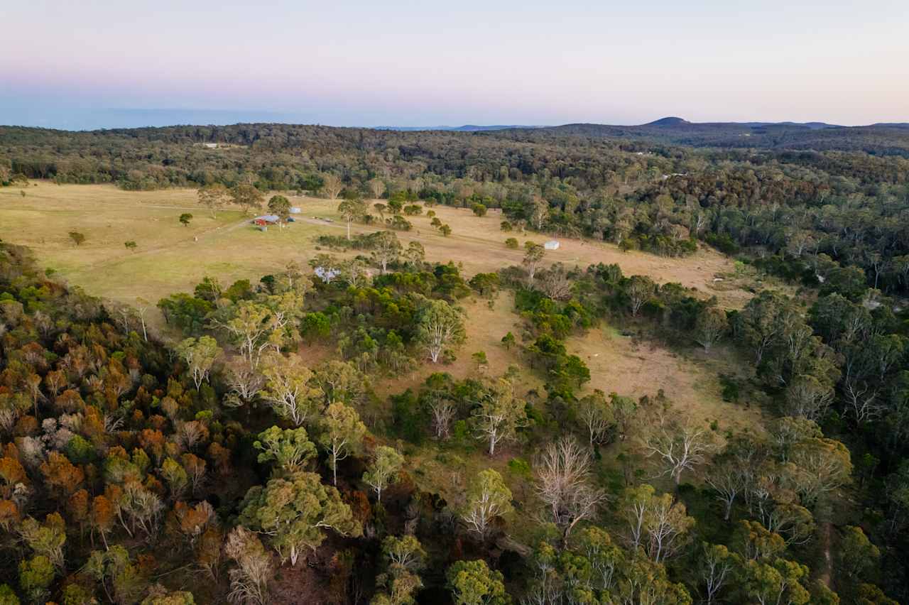 birds eye view of the surrounds