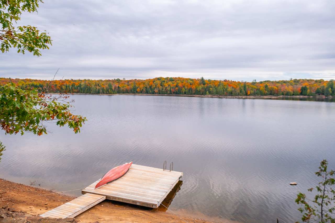 Private dock.