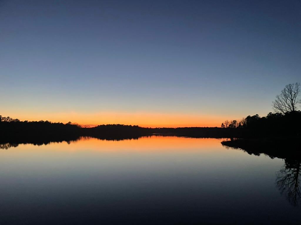 Ivan Lake at sunset