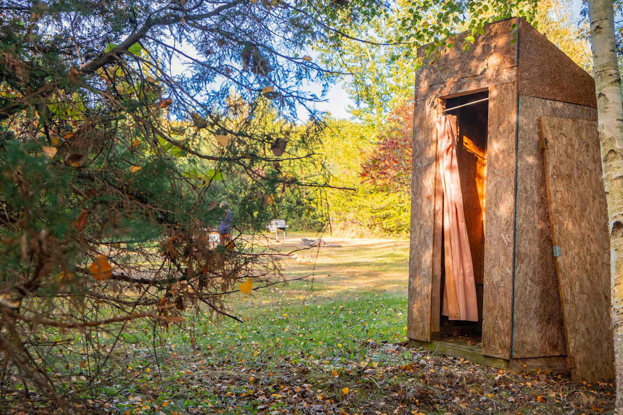 Outhouse.