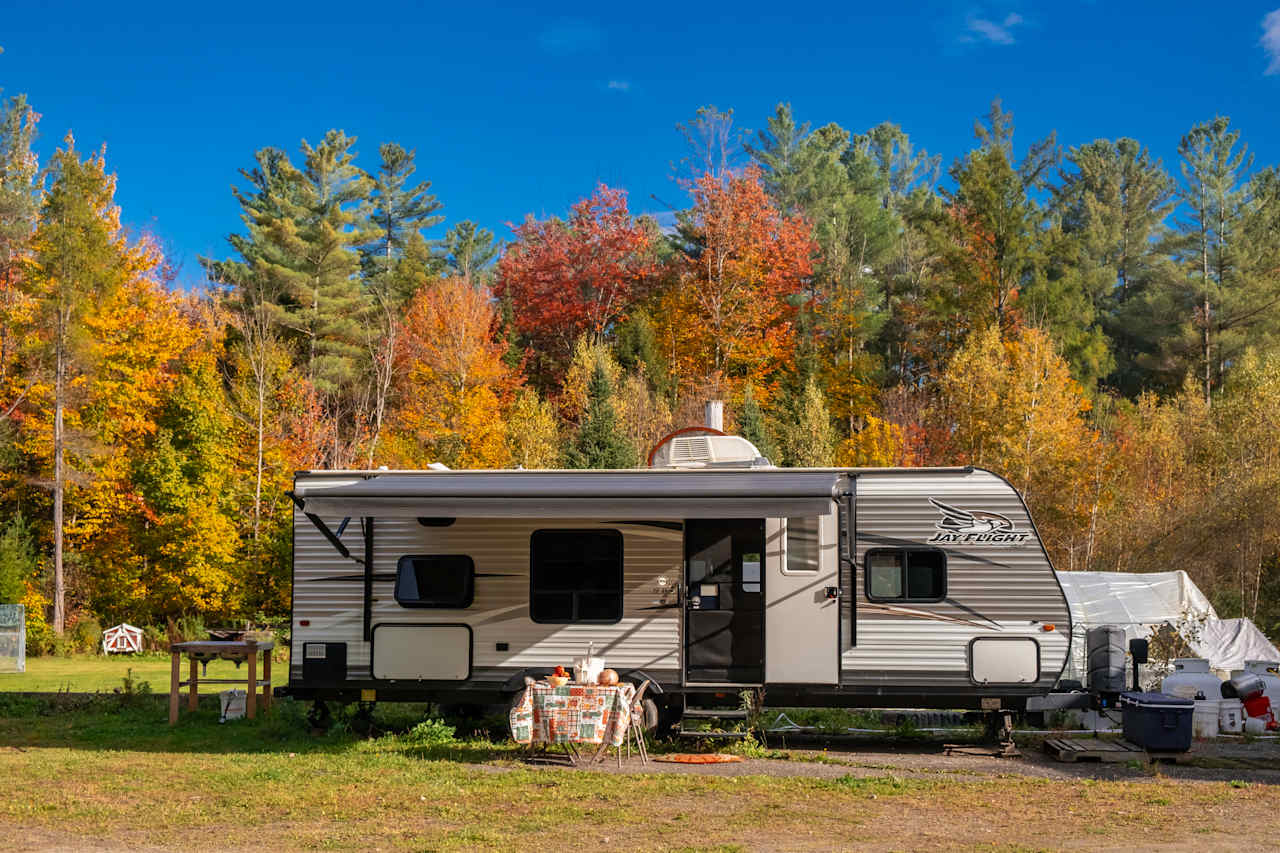 Our cozy cabin.