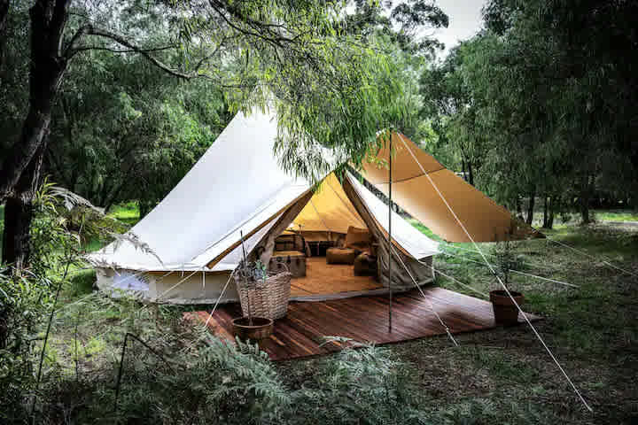 Luxurious private bush camp