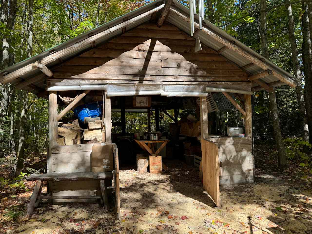 Outdoor kitchen. 