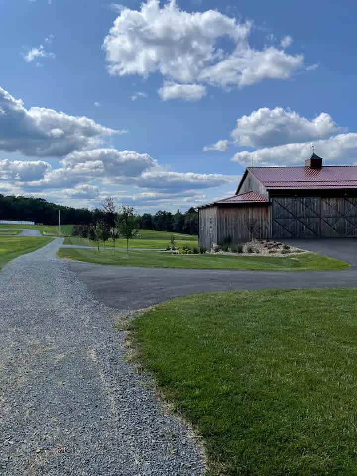 RV Hook Up at The Barn