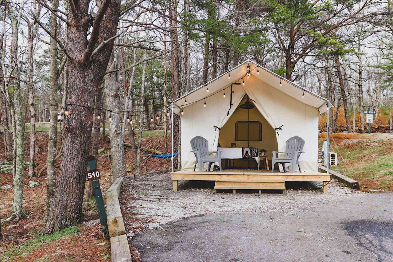 Glamping at Cheaha State Park