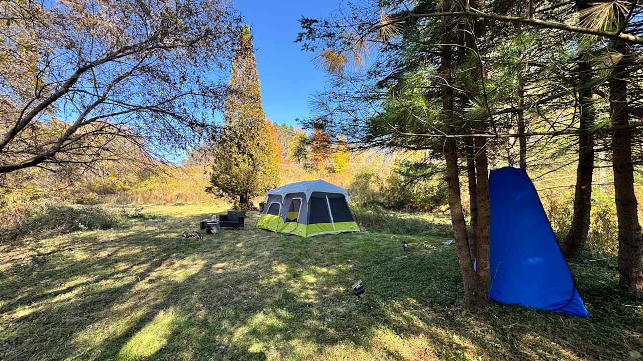 Riverfront Campsite at The Woods