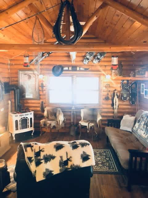 Interior of the bunkhouse